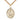 14kt Gold Filled Our Lady of Africa Medal Necklace 1 x 3/4 inch with 24 inch chain by Bliss