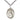 Sterling Silver St. Wenceslaus Catholic patron saint medal necklace 1x3/4 inch with 24 inch chain Bliss USA
