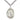 Sterling Silver St. James the Lesser Catholic Patron Saint Medal Necklace 1 inch by 3/4 inch with 24 inch chain by Bliss