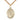 14kt Gold Filled Blessed Caroline Gerhardinger medal necklace 1 x 3/4 inches with 24 inch chain by Bliss