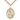 14kt Gold Filled St. John Vianney Patron Saint Medal Necklace 1x3/4 inch with 24 inch Curb Chain by Bliss