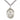 Sterling Silver St. John Vianney Patron Saint Medal Necklace 1x3/4 inch with 24 inch Curb Chain by Bliss