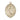 14kt Solid Gold Blessed Karolina Kozkowna Medal Pendant 1 x 3/4 inch by Bliss Manufacturing USA