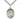 Sterling Silver Blessed Karolina Kozkowna patron saint medal necklace with 24 inch chain by Bliss