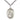 Sterling Silver St. Walter of Pontoise Patron Saint Medal Necklace 1 inch by 3/4 inch with 24 inch Chain by Bliss Manufacturing