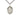 Sterling Silver Our Lady of Lourdes Medal Necklace 1 inch pendant on 24 inch chain by Bliss