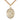 Medium Gold Filled Our Lady of Mercy medal necklace 1 x 3/4 inch pendant 24 inch chain USA made by Bliss