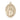 Medium 14kt solid gold Our Lady of Consolation medal pendant 1 x 3/4 inch handcrafted by Bliss Manufacturing