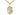 14kt Gold Filled St. Fiacre Patron Saint Medal Necklace 1 inch x 3/4 inch on 24 inch Chain by Bliss