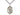Sterling Silver St. Fiacre Patron Saint Medal Necklace 1 inch by 3/4 inch with 24 inch chain by Bliss