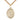 14kt Gold Filled Our Lady of Prompt Succor Medal Necklace 1 x 3/4 inch with 24 inch Chain by Bliss Manufacturing