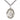 Sterling silver St. Joseph patron saint medal necklace with 24 inch chain, handcrafted by Bliss