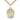 14kt Gold Filled St. Bede the Venerable Medium Patron Saint Medal Necklace 1 inch by 3/4 inch on 24 inch Chain by Bliss