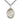 Sterling Silver St. Pius X Patron Saint Medal Necklace 1x3/4 inch with 24 inch Chain by Bliss