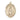 Medium 14kt Solid Gold Our Lady of Victory Catholic Medal Pendant 1 x 3/4 inch Handmade by Bliss