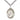 Sterling Silver St. Finnian of Clonard Patron Saint Medal Necklace 1 inch by 3/4 inch with 24 inch chain by Bliss