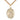 14kt gold filled St. Roch patron saint medal necklace, medium 1x3/4, 24 inch curb chain, Bliss