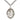 Sterling Silver St. Elizabeth of the Visitation Patron Saint Medal Necklace 1 x 3/4 inch 24 inch Chain Bliss