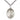 Sterling Silver St. Zoe of Rome Patron Saint Medal Necklace 1 x 3/4 inches with 24 inch chain by Bliss