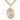 14kt Gold Filled St. Ronan Patron Saint Medal Necklace 1x3/4 inch pendant on 24 inch chain by Bliss Manufacturing
