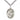 Sterling Silver St. Malachy O'More Catholic patron saint medal necklace 1 inch by Bliss