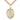 14kt Gold Filled St. Odilia Patron Saint Medal Necklace 1 inch by 3/4 inch with 24 inch chain by Bliss