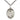Sterling Silver St. Odilia Patron Saint Medal Necklace 1 inch by 3/4 inch with 24 inch chain by Bliss