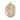 14kt Solid Gold St. Christina the Astonishing Medal Pendant 1 inch by 3/4 inch handcrafted by Bliss