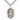 Sterling Silver St. Christina the Astonishing Patron Saint Medal Necklace 1x3/4 inch 24 inch Chain Bliss