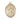 14kt Solid Gold St. Wolfgang medium patron saint medal pendant 1 x 3/4 inch handcrafted by Bliss