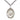Sterling Silver St. Arnold Janssen Patron Saint Medal Necklace 1x3/4 inch pendant 24 inch chain by Bliss