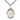 Sterling silver St. Joseph patron saint medal necklace with 24 inch chain, handcrafted by Bliss