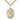 14kt Gold Filled St. Kenneth Patron Saint Medal Necklace 1 inch x 3/4 inch with 24 inch chain by Bliss