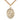 14kt Gold Filled St. Catherine of Sweden Patron Saint Medal Necklace 1 inch by 3/4 inch with 24 inch chain by Bliss