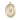 14kt Solid Gold St. Anselm of Canterbury Patron Saint Medal Pendant 1 inch by 3/4 inch by Bliss