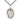 Sterling Silver St. Catherine of Alexandria Patron Saint Medal Necklace 1x3/4 inch with 24 inch Chain by Bliss