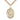 14kt Gold Filled Our Lady of Grapes Catholic medal necklace with 24 inch chain, handcrafted by Bliss Manufacturing USA