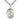 Sterling Silver St. Giles Patron Saint Medal Necklace 1 x 3/4 on 24 inch Curb Chain by Bliss