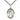 Sterling silver St. John of Capistrano patron saint medal necklace with 24 inch curb chain by Bliss Manufacturing