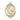 14kt solid gold Pope St. Eugene I oval medal pendant handcrafted in USA by Bliss Manufacturing