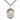 Sterling Silver Pope St. Eugene I Medal Necklace 1 x 3/4 with 24 inch Chain by Bliss Manufacturing