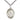 Sterling Silver St. John Chrysostom Patron Saint Medal Necklace 1 inch x 3/4 inch with 24 inch Chain by Bliss