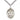 Sterling Silver St. John Licci Patron Saint Medal Necklace 1 inch by 3/4 inch with 24 inch Chain by Bliss