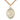 14kt gold filled St. Kieran patron saint medal necklace with 24 inch curb chain, handcrafted by Bliss