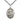 Sterling Silver St. Vitus patron saint medal necklace 1 x 3/4 inch pendant with 24 inch chain by Bliss