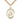 14kt Gold Filled St. Simon Patron Saint Medal Necklace 1 inch by 3/4 inch with 24 inch Curb Chain by Bliss