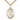 14kt Gold Filled St. Regis patron saint medal necklace with 1 inch by 3/4 inch pendant on 24 inch chain by Bliss