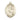 14kt Solid Gold St. Regis patron saint medal pendant 1 x 3/4 inches handcrafted by Bliss USA