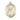 14kt solid gold St. Aidan of Lindisfarne patron saint medal pendant, 1 x 3/4 inches, handcrafted by Bliss USA