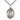 Sterling Silver St. Ivo Patron Saint Medal Necklace with 24 inch curb chain, 1 x 3/4 inch pendant, handmade by Bliss Manufacturing